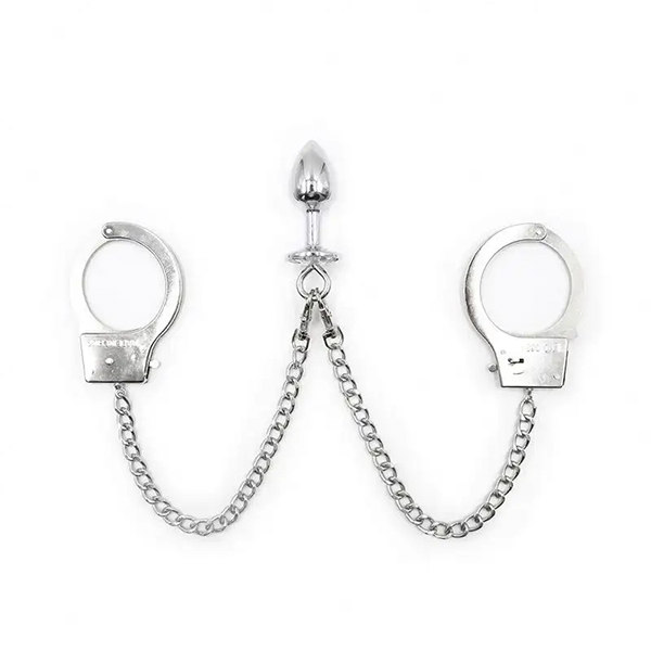 Esposas Con Plug de Metal BDSM