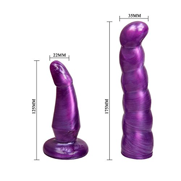 Arnes Doble Dildos de Silicona