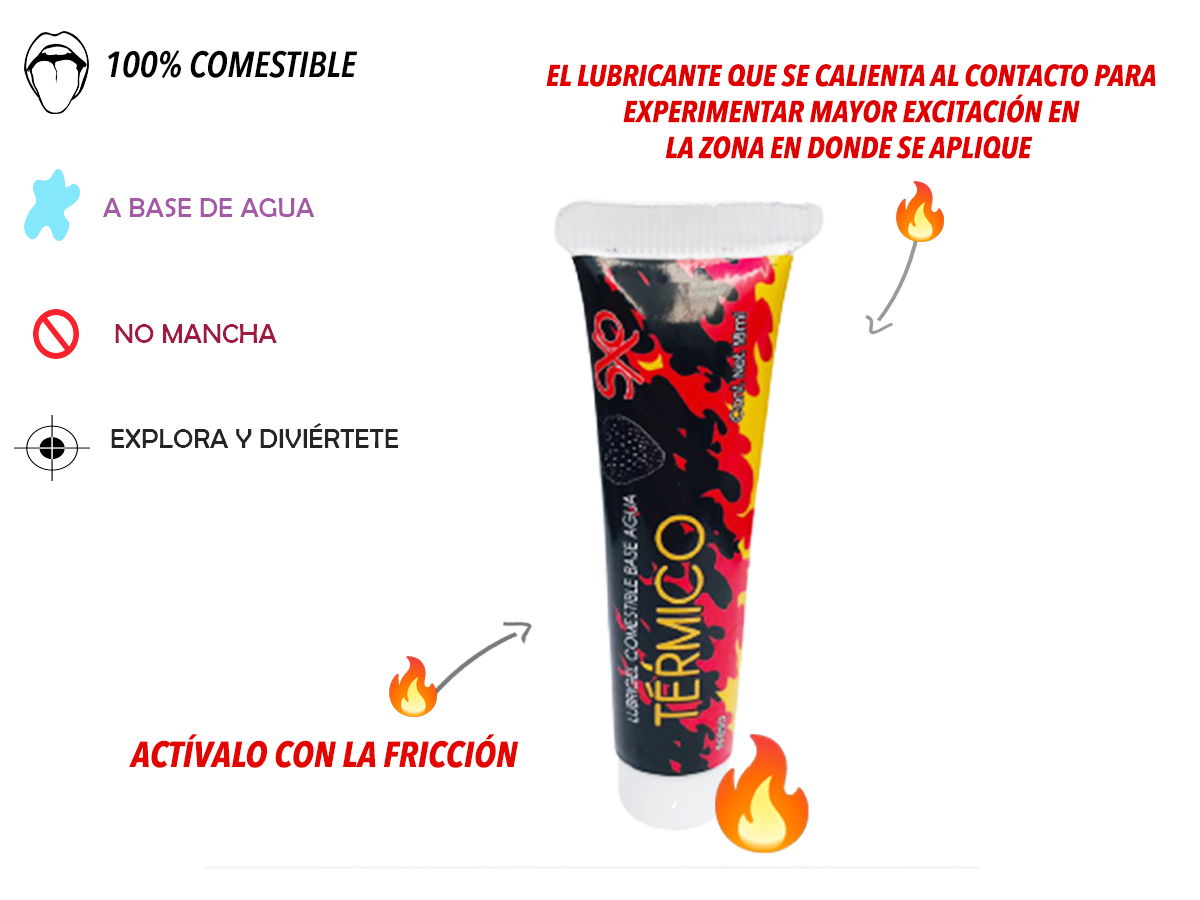Lubricante Térmico Comestible Sxo 18 ml