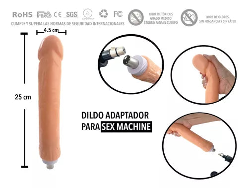 Dildo Adaptador Sex Machine 1