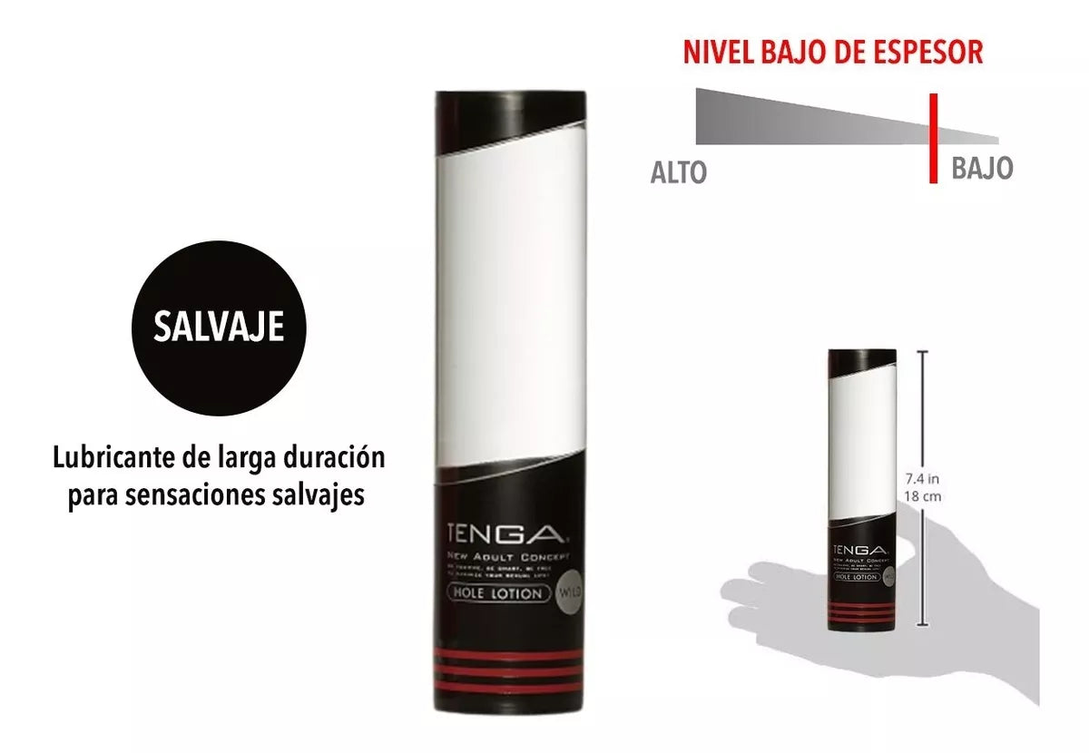 Lubricante Tenga Hole Lotion wild 170 Ml