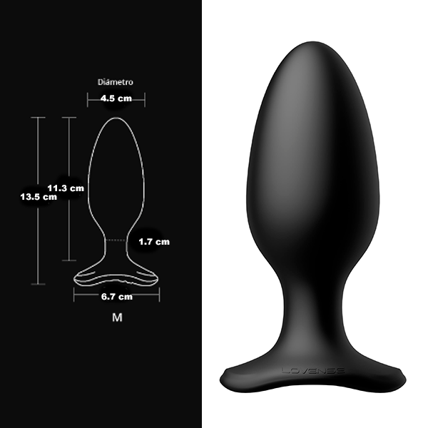 Vibrador Prostatico Plug Lovense Hush 2