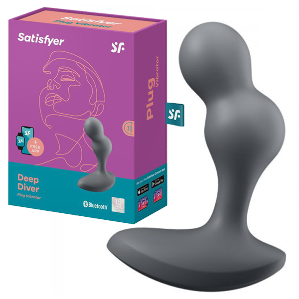 Potente Vibrador Anal Satisfyer Deep Diver