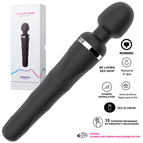 Vibrador Premium Domi 2 Lovense Magic Wand