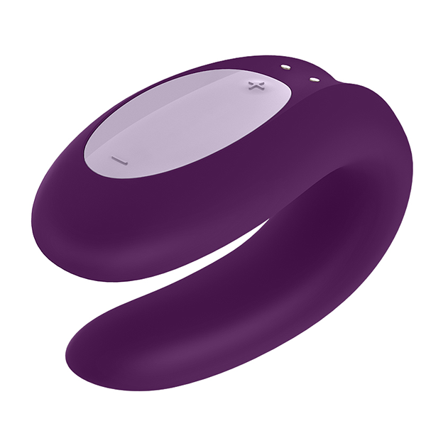 Vibrador Satisfyer Double Joy App Morado