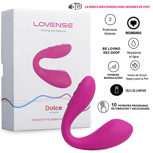Vibrador Doble Motor Lovense Dolce Quake