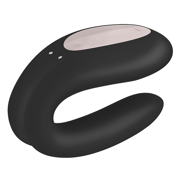 Vibrador Satisfyer Double Joy App Negro
