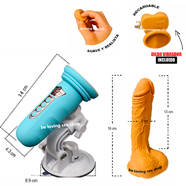 Soporte dildo Vibrador Telescopico