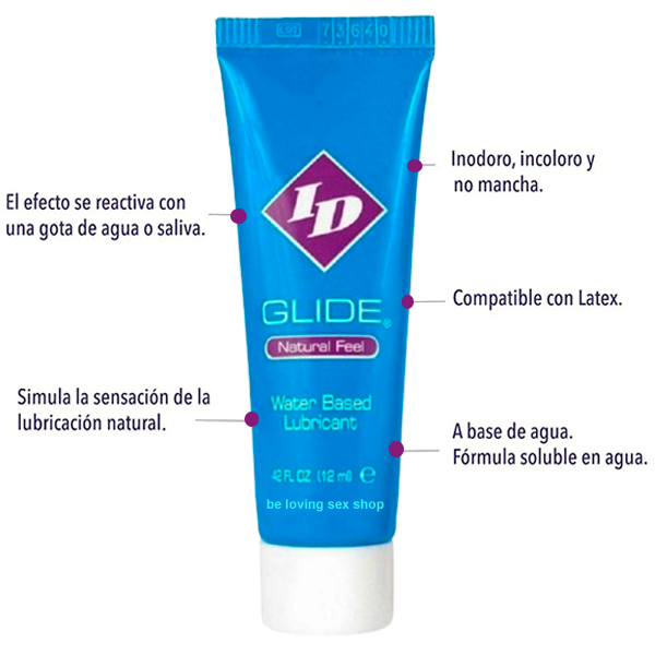 Lubricante Hipoalergenico Id Glide 12 Ml