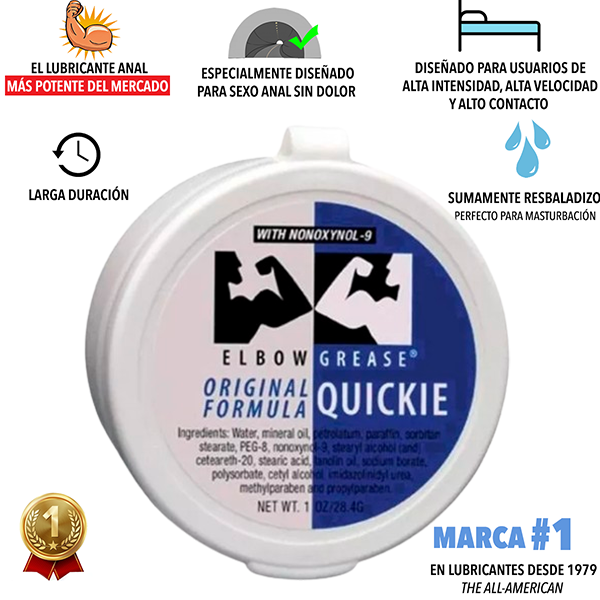 Lubricante Anal Elbow Grease Original 30 Ml