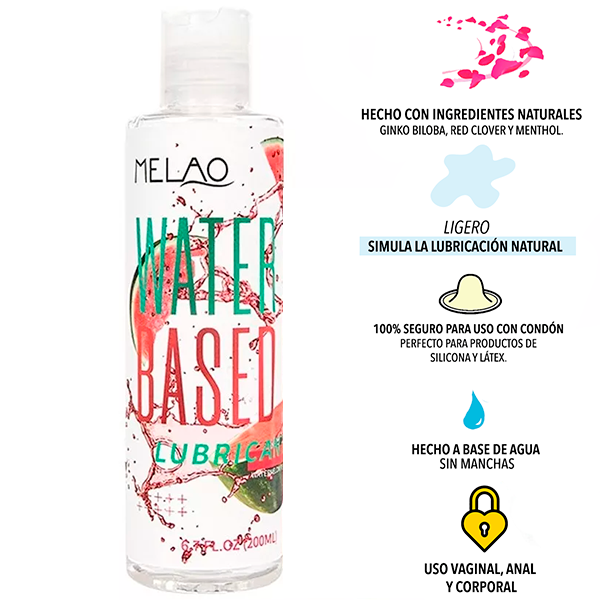 Lubricante Ligero Base Agua 200 ml