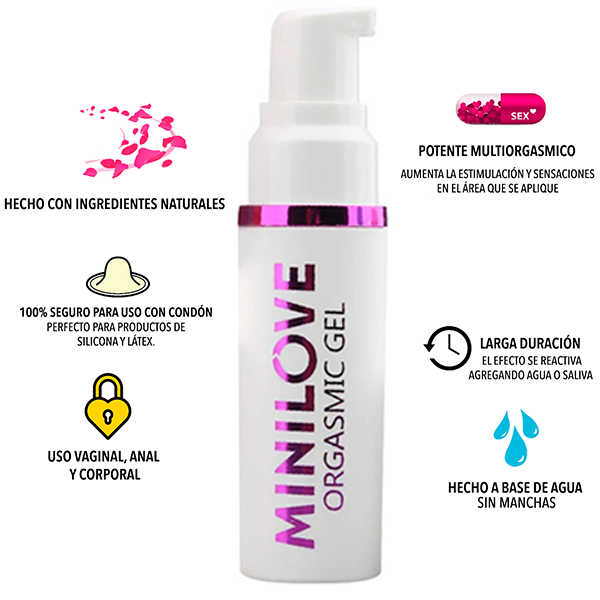 Minilove Potente Spray Multiorgasmico 10 Ml