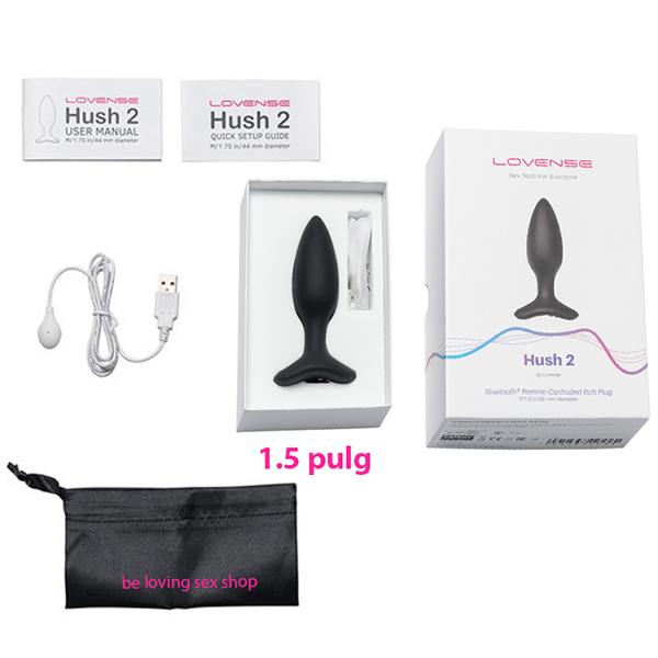 Vibrador Lovense Premium Hush 2 1.5 Pulg
